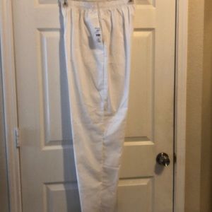 PANTS Size Large White